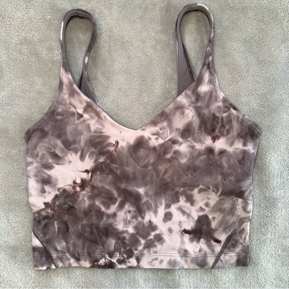 Lululemon Align Tank Top Diamond Dye Mink Bery Lunar Rock Shadow Grey - Picture 4 of 6